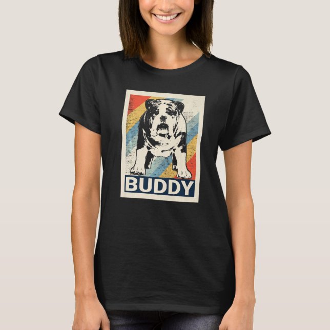 Camiseta Raza de perro Bulldog inglesa 8 (Anverso)