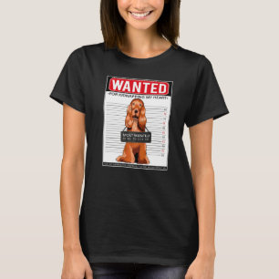Camiseta Raza de perro Cocker Spaniel inglés 25