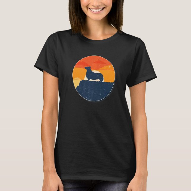 Camiseta Raza de perro Corgi galés 101 (Anverso)