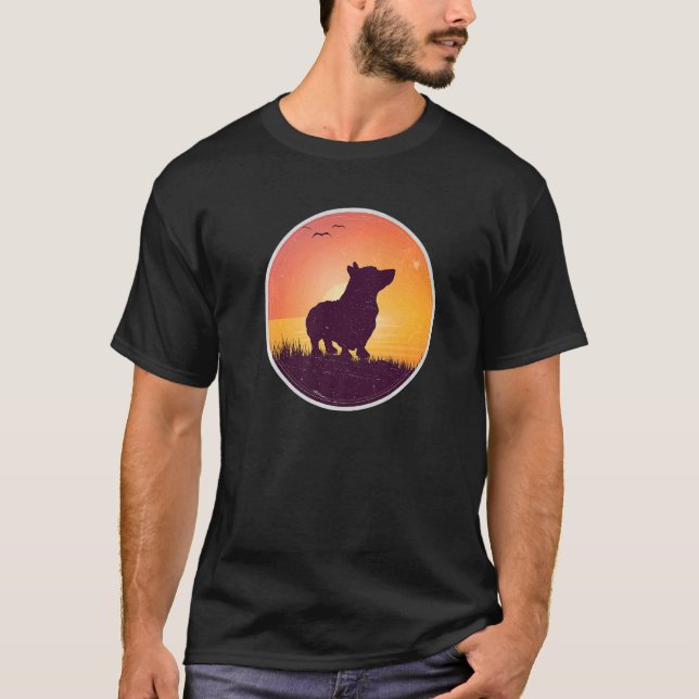Camiseta Raza de perro Corgi galés 102 (Anverso)