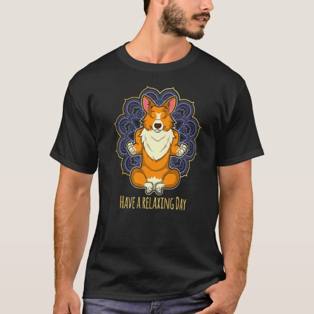 Camiseta Raza de perro Corgi galés  115 (Anverso)