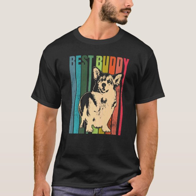 Camiseta Raza de perro Corgi galés  60 (Anverso)