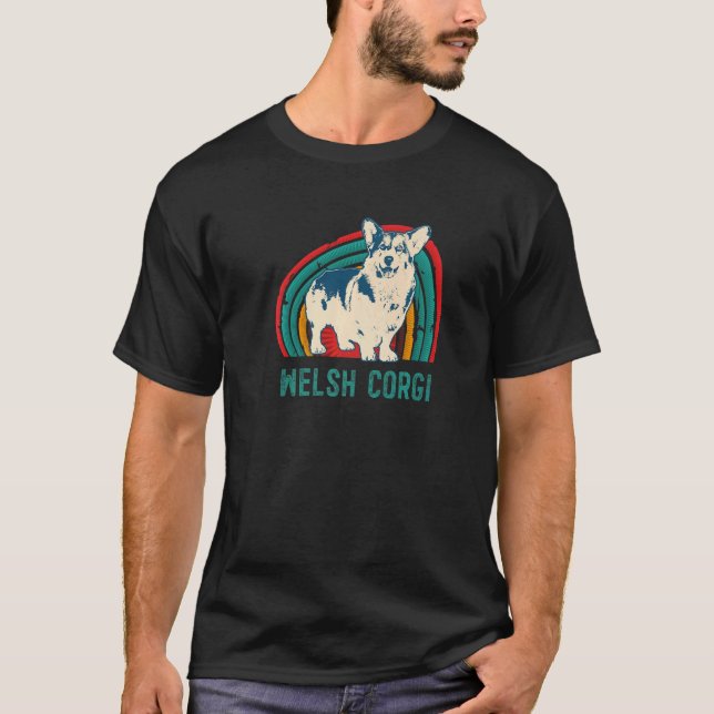 Camiseta Raza de perro Corgi galés 88 (Anverso)