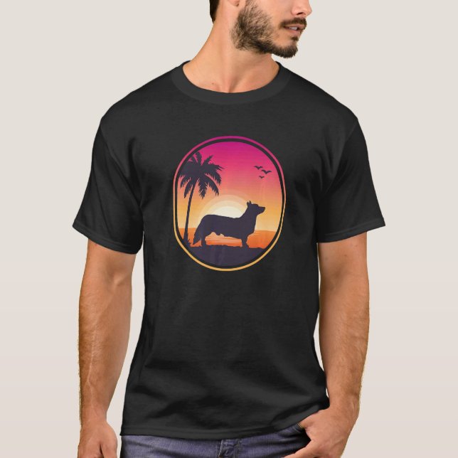 Camiseta Raza de perro Corgi galés  98 (Anverso)