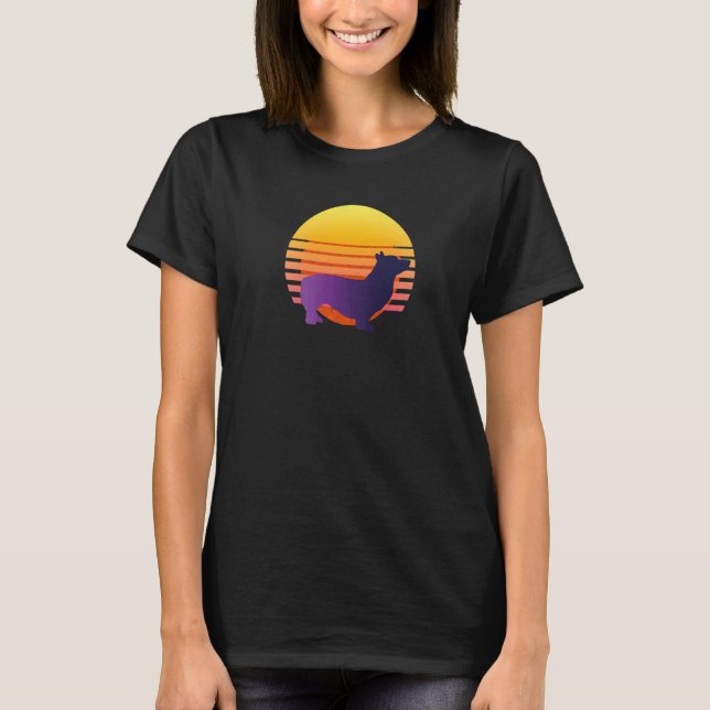 Camiseta Raza de perro Corgi galesa 13 (Anverso)