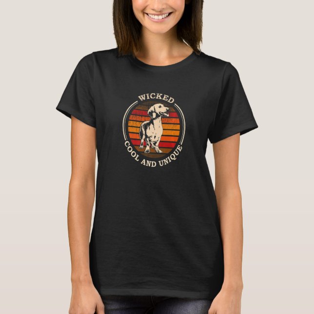Camiseta Raza de perro Dachshund Wiener 76 (Anverso)