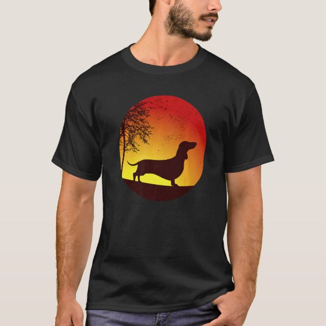 Camiseta Raza de perro Dachshund Wiener 8 (Anverso)