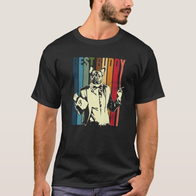 Camiseta Raza de perro de Bulldog francés 7 (Anverso)