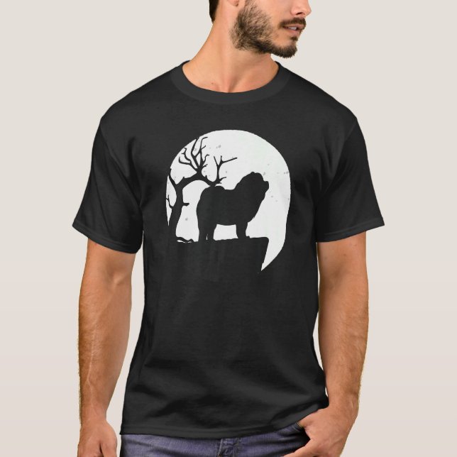 Camiseta Raza de perro de Chow Chow 84 (Anverso)