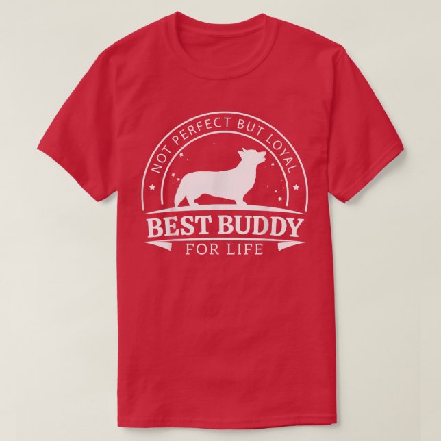 Camiseta Raza de perro de Corgi galés1505 (Diseño del anverso)
