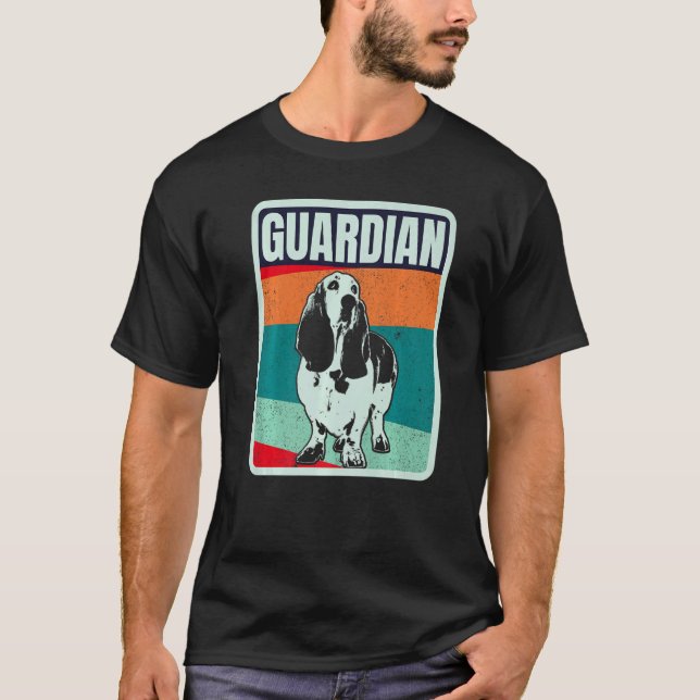 Camiseta Raza de perro de Hound Basset 41 (Anverso)