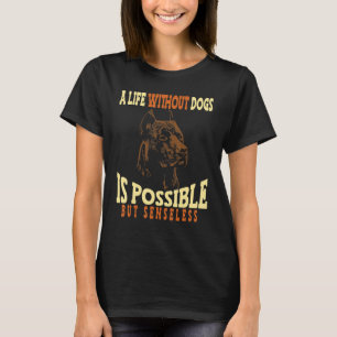Camiseta Raza de perro de los norteamericanos Pit Bull Terr