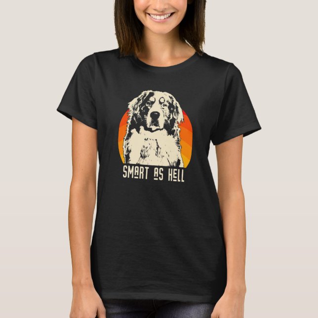 Camiseta Raza de perro de montaña bernés  12 (Anverso)