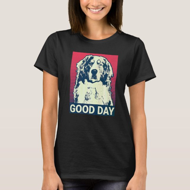 Camiseta Raza de perro de montaña bernés  18 (Anverso)