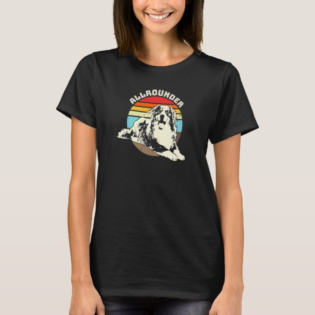 Camiseta Raza de perro de montaña bernés  34 (Anverso)