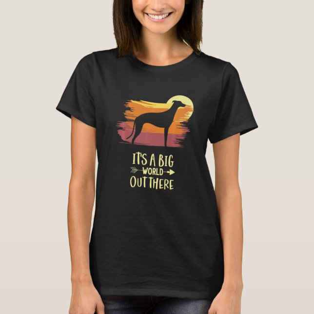 Camiseta Raza de perro de parachoques de Greyhound 1 (Anverso)