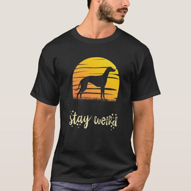 Camiseta Raza de perro de parachoques de Greyhound 42 (Anverso)