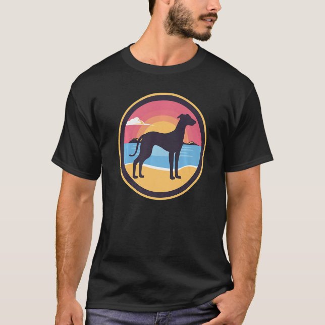 Camiseta Raza de perro de parachoques de Greyhound 44 (Anverso)