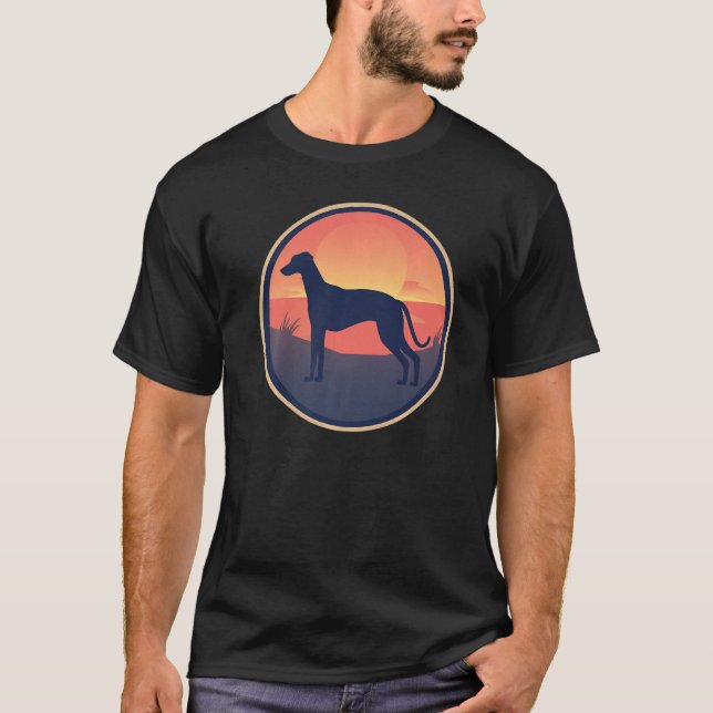Camiseta Raza de perro de paro de Greyhound 20 (Anverso)