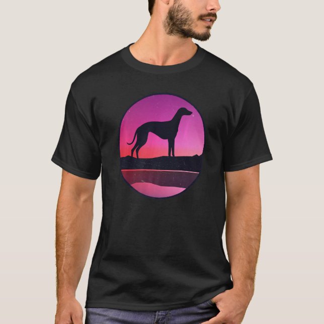 Camiseta Raza de perro de paro de Greyhound 3 (Anverso)
