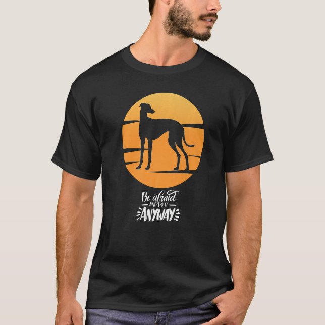 Camiseta Raza de perro de paro de Greyhound 6 (Anverso)