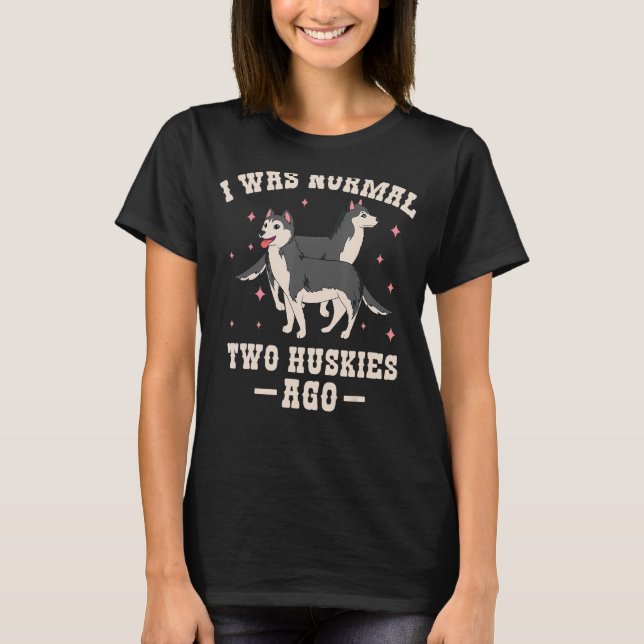 Camiseta Raza De Perro De Pie De Piel De Husky Siberiano (Anverso)
