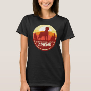 Camiseta Raza de perro de Rottweiler