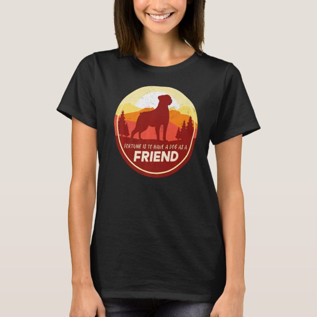 Camiseta Raza de perro de Rottweiler (Anverso)