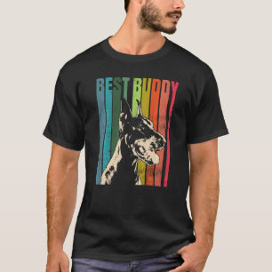 Camiseta Raza de perro Dobermann