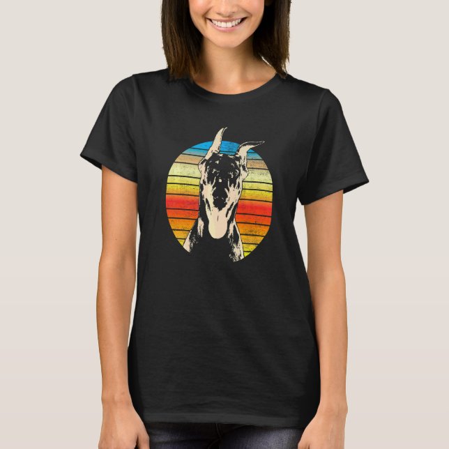 Camiseta Raza de perro Dobermann  16 (Anverso)