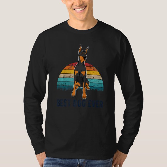 Camiseta Raza de perro Dobermann 165 (Anverso)