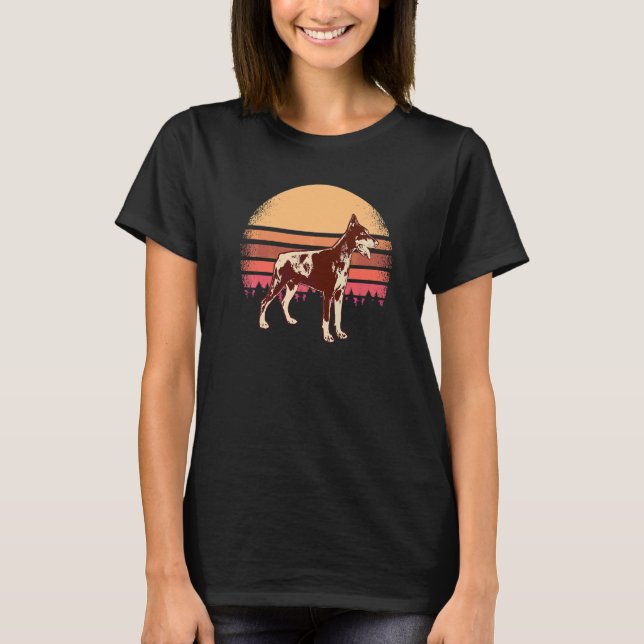 Camiseta Raza de perro Dobermann  27 (Anverso)
