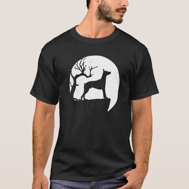 Camiseta Raza de perro Dobermann 58 (Anverso)