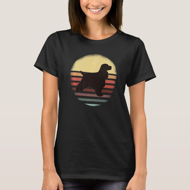 Camiseta Raza de perro española Cocker 77 (Anverso)