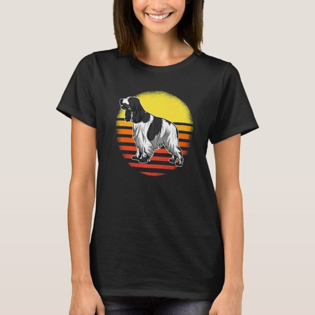 Camiseta Raza de perro española Cocker español 25 (Anverso)