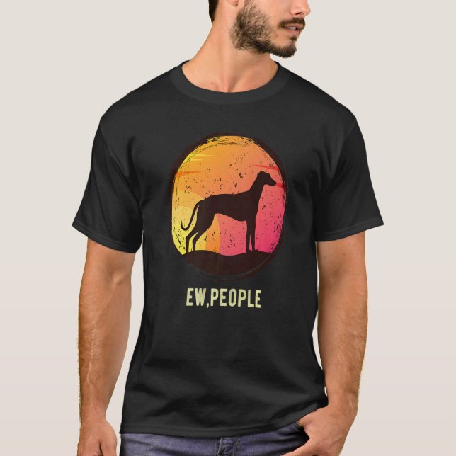 Camiseta Raza de perro galgo Windhound  5 (Anverso)