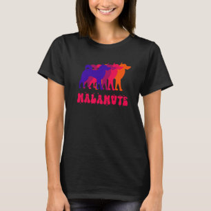 Camiseta Raza de perro malamuta de Alaska