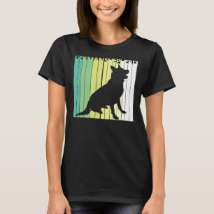 Camiseta Raza de perro pastora alemana