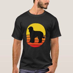 Camiseta Raza de perro Perros-Afghan-Hound-Puesta de sol Pe