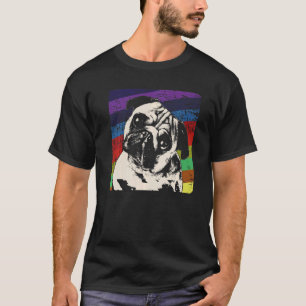 Camiseta Raza de perro Pug Mops Carlin 10