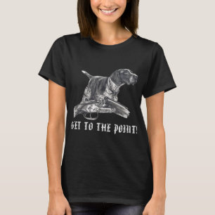 Camiseta Raza de perro puntero de pelo alambrado de Alemani