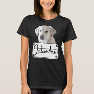 Camiseta Raza de perro recuperadora de labrador