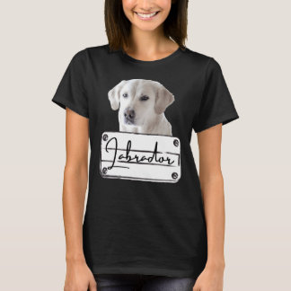 Camiseta Raza de perro recuperadora de labrador