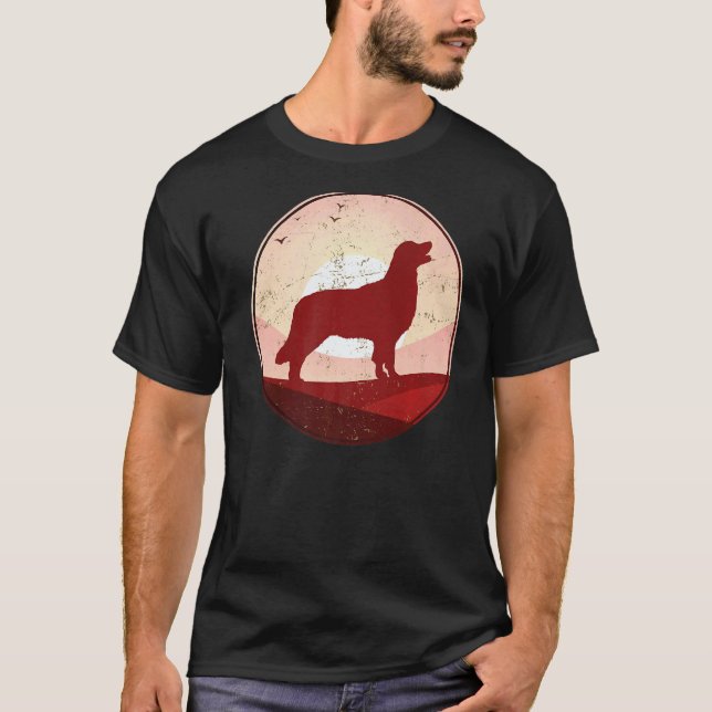 Camiseta Raza de perro Retriever Dorado  9 (Anverso)