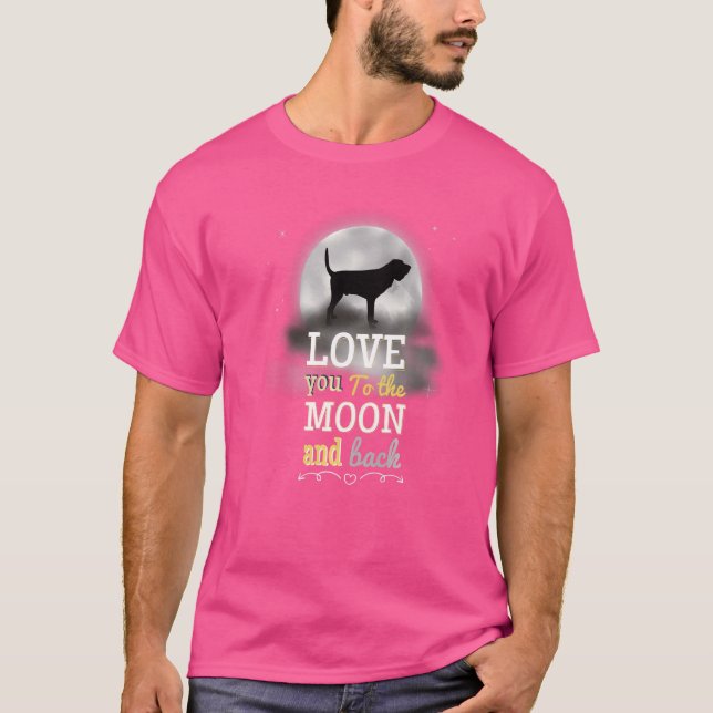 Camiseta Raza de perro santo 3 de San Hubert (Anverso)