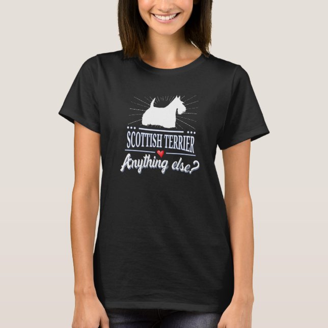 Camiseta Raza de Perro Scotty Aberdeen Terrier 2 (Anverso)