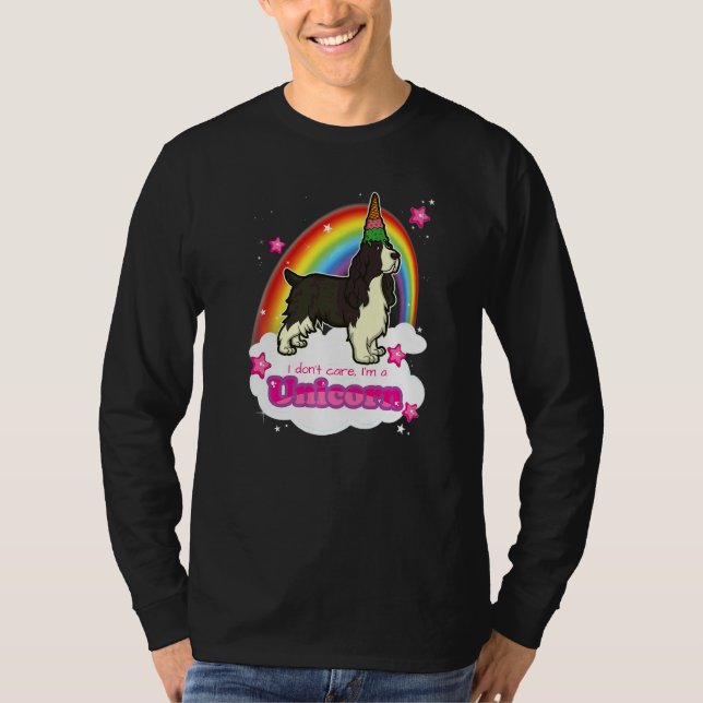 Camiseta Raza de perro Springer Spaniel inglés  3 (Anverso)