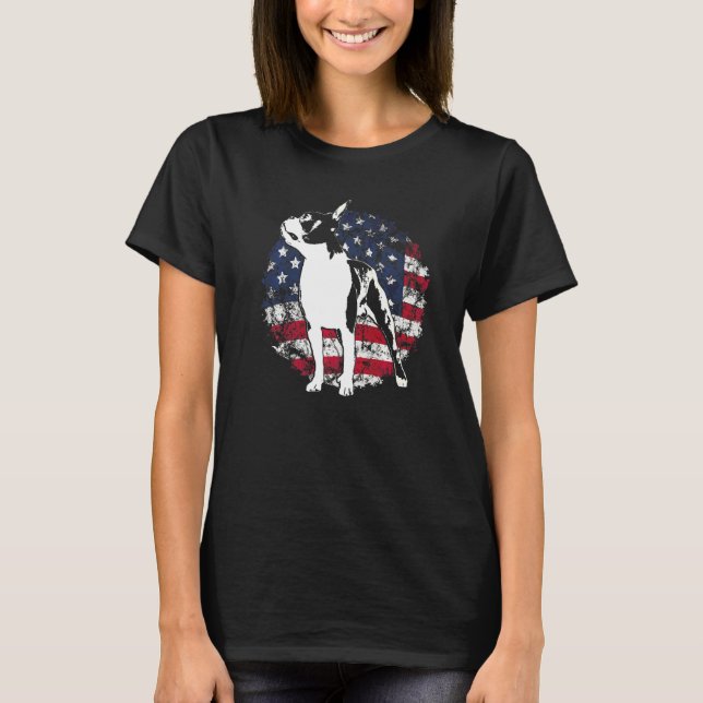 Camiseta Raza de perro Terrier de Boston  64 (Anverso)