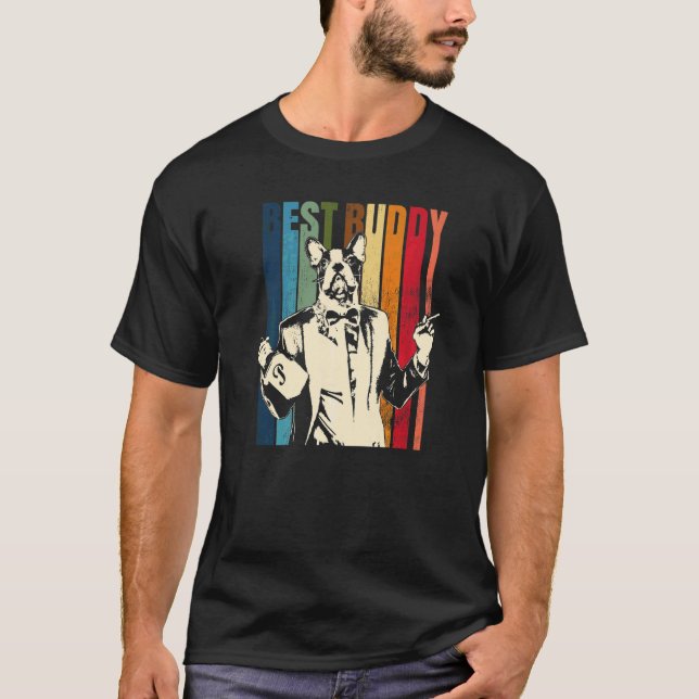 Camiseta Raza de perro Terrier de Boston  82 (Anverso)