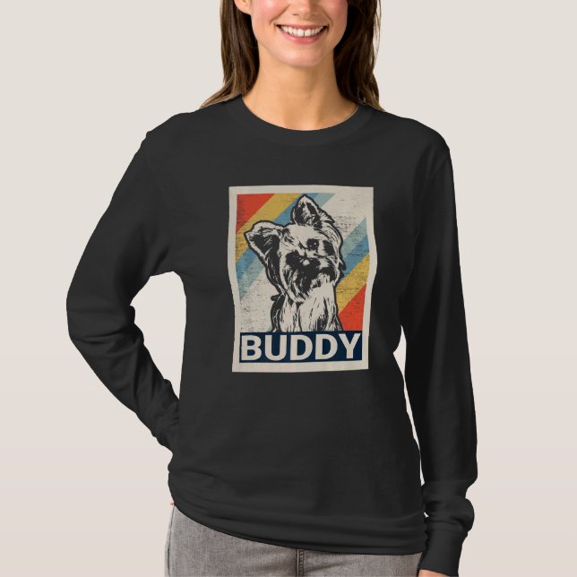 Camiseta Raza de perro Terrier de Yorkshire  22 (Anverso)